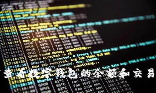 如何查看数字钱包的余额和交易记录